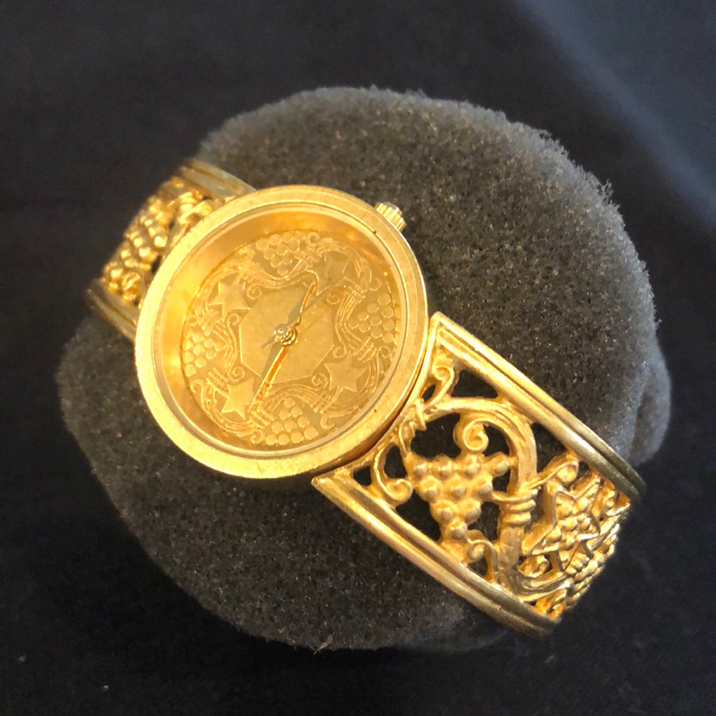 Gold Plated Bracelet Style Watch